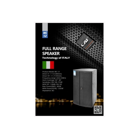 Pro-Series speaker CAF MC-12